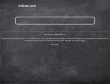 Tablet Screenshot of nadeems.com